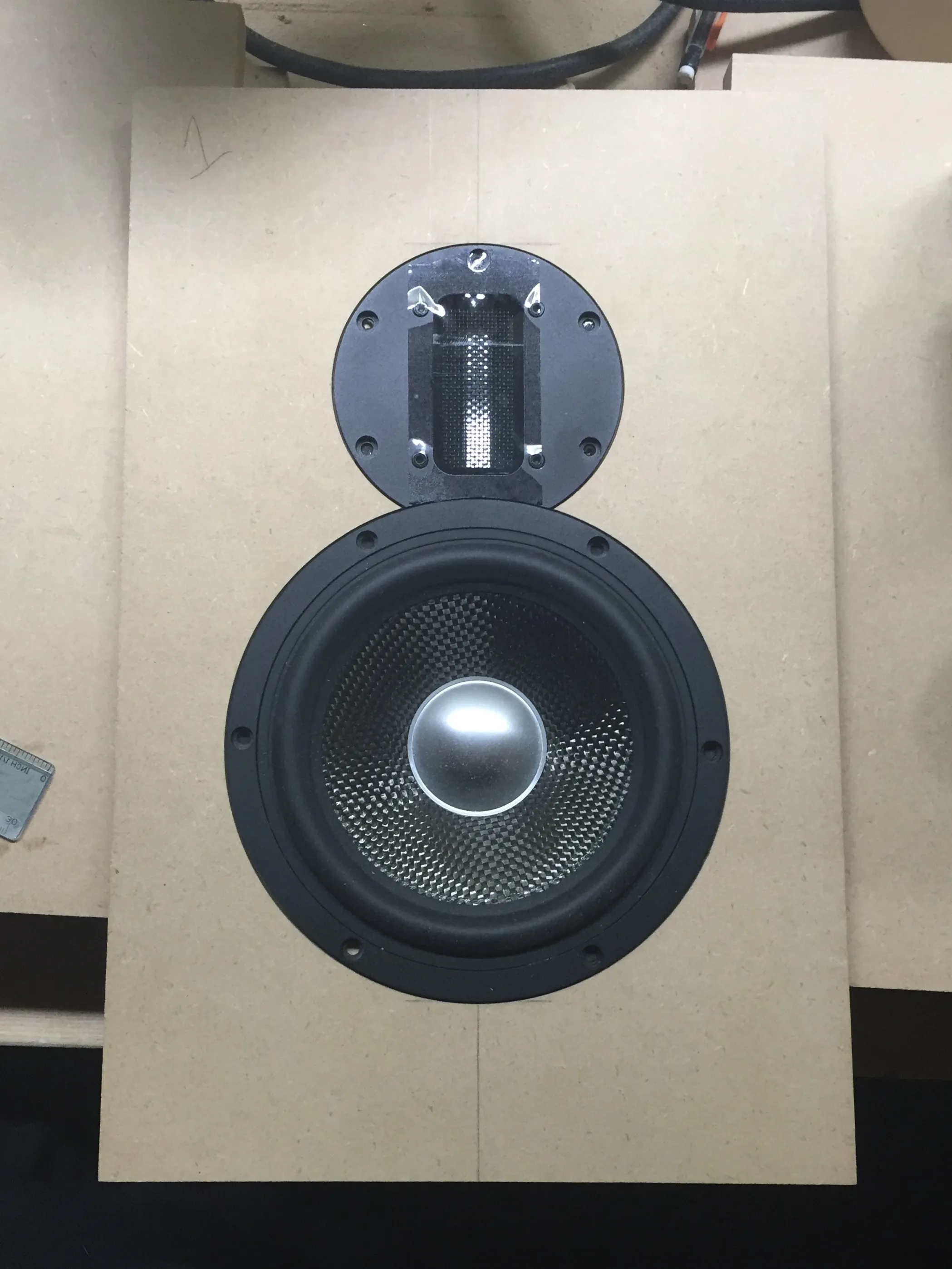 active front panel